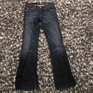 7 for all mankind Dojo style flare leg.